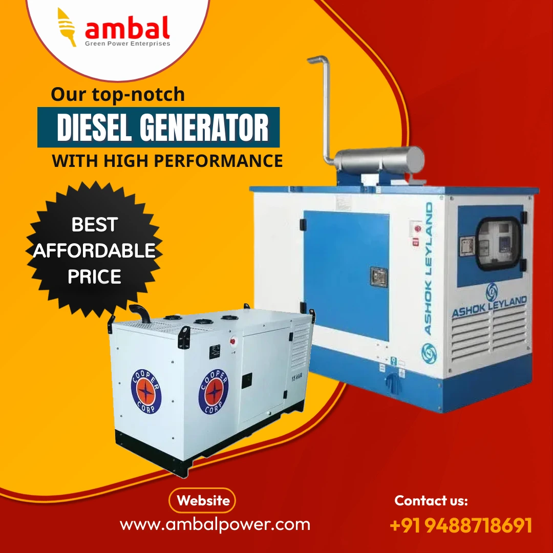 Powering Precision: Perfect Baudouin DG Set Diesel Generators